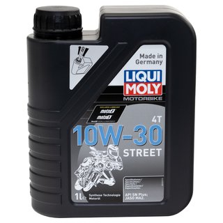 Engineoil Engine oil LIQUI MOLY Street 10W-30 1 liter