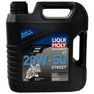 Engineoil Engine Oil LIQUI MOLY Street 20W-50 4 liters