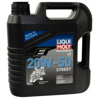 Motorl Motor l LIQUI MOLY Street 20W-50 4 Liter