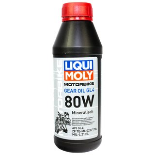 Getriebeöl LIQUI MOLY mineralisch 500 ml GL4 80W