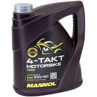 Motoröl Motor Öl MANNOL Motorbike 4-Takt 10W-40 API SL 4...