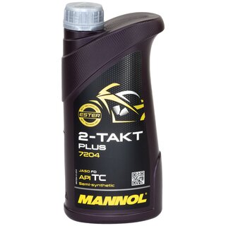 Motorl Gemisch l MANNOL 2-Takt Plus API TC 1 Liter