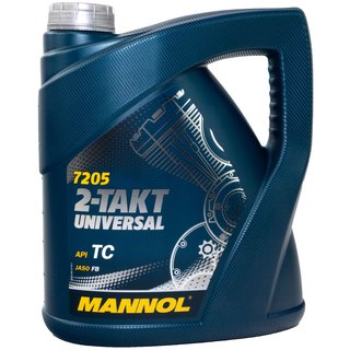 Motorl Motor l MANNOL Universal 2-Takt API TC 4 Liter