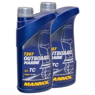 Motorl Motor l Outboard Marine MANNOL API TC 2 X 1 Liter