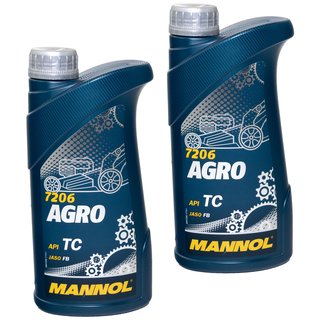 Engineoil Engine oil for gardening MANNOL Agro API TC 2 X 1 liter