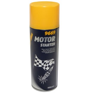 Starter Spray Starterspray Start Fix Starthilfe Motor MANNOL 450 ml