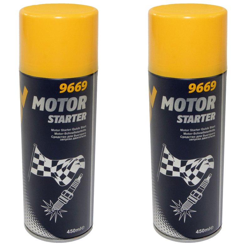 MANNOL Starter Spray Starthilfe Motor 2 X 450 ml online kaufen im