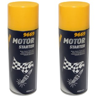 MANNOL Starter Spray Starthilfe Motor 2 X 450 ml online kaufen im, 7,49 €