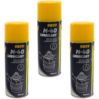 Rust Remover M-40 Mannol 9899 Universal Oil 3 X 450 ml