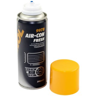 Klimaanlagen Desinfektion Air Con Fresh MANNOL 5 X 200 ml