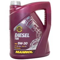 Motoröl Motor Öl MANNOL Diesel TDI 5W-30 API SN/CH-4 5 Liter