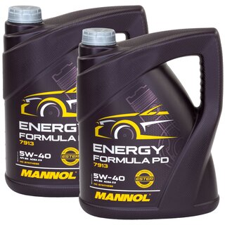 Engineoil Engine oil MANNOL Energy Formula PD 5W-40 API SN 2 X 5 liters