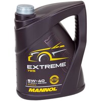 Motoröl MANNOL 5W-40 Extreme API SN/CH-4 5 Liter