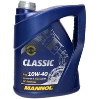 Motoröl Motor Öl MANNOL Classic 10W-40 API SN/CH-4 5 Liter