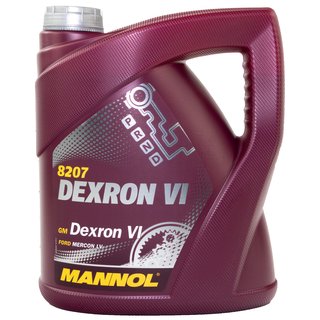 Gearoil Gear oil MANNOL Dexron VI automatic 4 liters