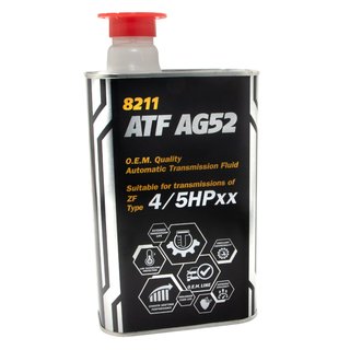 Gearoil Gear oil MANNOL ATF AG52 Automatic Special 1 liter