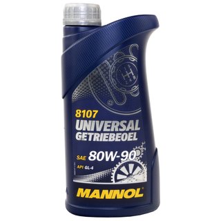 Gearoil Gear Oil MANNOL Universal 80W-90 API GL 4 1 liter