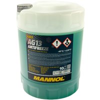 Kühlerfrostschutz MANNOL Hightec Antifreeze 10 Liter...