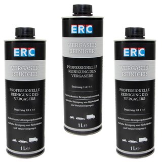 ERC Vergaser Reiniger 3 Stück á 1 Liter