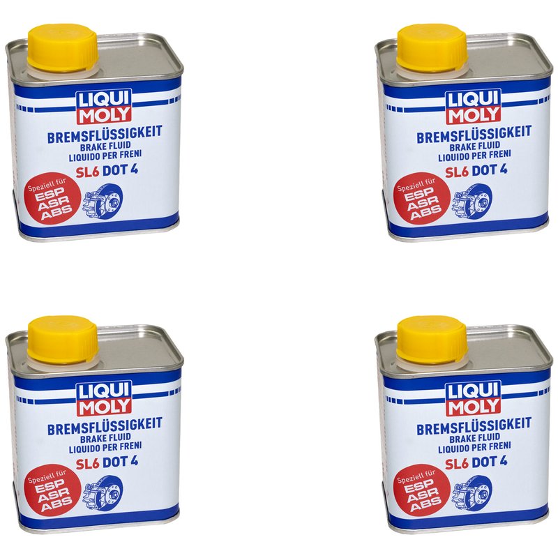 LIQUI MOLY Brake Fluid SL6 DOT-4 X 500 ml buy online by MVH Sho, 34,95 €