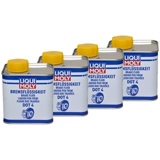 Brakefluid LIQUI MOLY DOT-4 4 X 500 ml