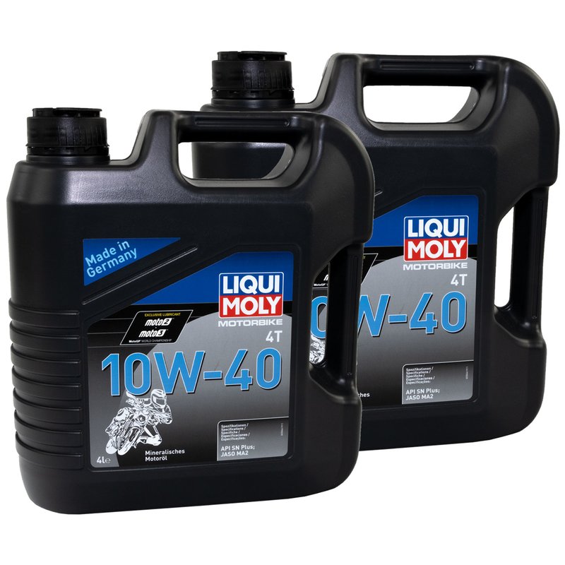 LIQUI MOLY Motoröl mineralisch 10W-40 2 X 4 Liter online im MVH S