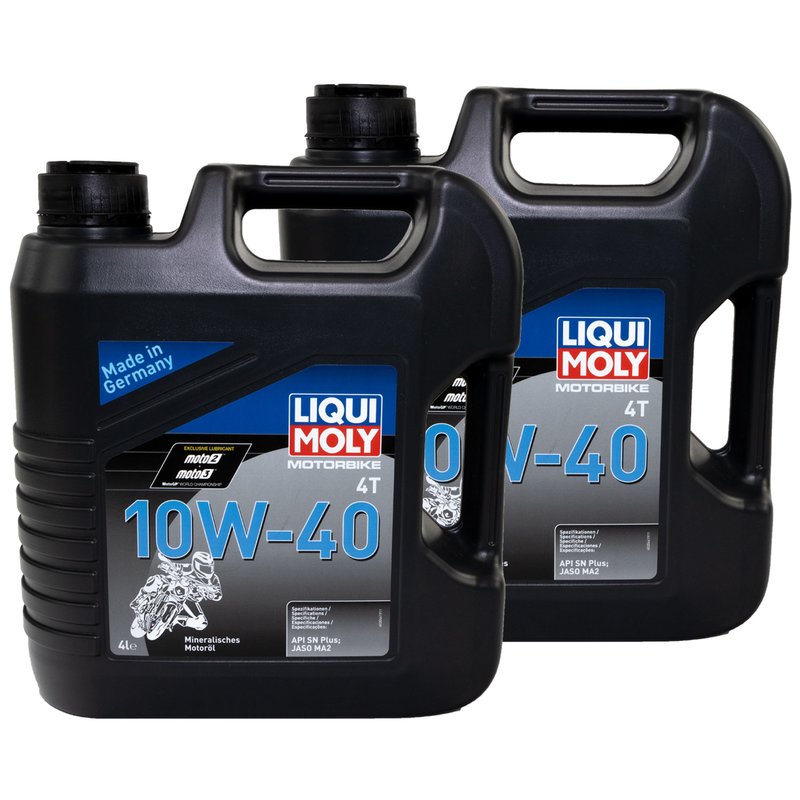 LIQUI MOLY Motoröl mineralisch 10W-40 2 X 4 Liter online im MVH S, 60,95 €