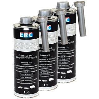 ERC System cleaner Benzinmotoren 3 pieces  1 Liter