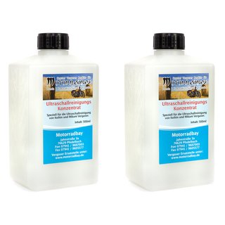 Ultrasonic cleaning concentrate carburetor 2 pieces  500 ml
