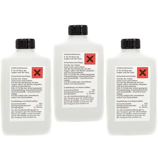 Ultrasonic cleaning concentrate carburetor 3 pieces  500 ml