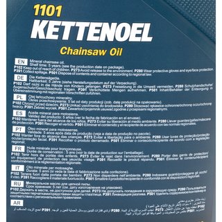 Motorsge Kettensge L Kette Kettenl MANNOL MN1101-4 3 X 4 Liter