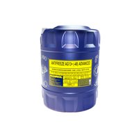 Frostschutz MANNOL Antifreeze -40C 20 Liter gelb