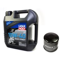 Engine oil mineral 10W40 4 liters + oil filter OC574