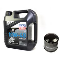 Motorl Set Street 10W40 4 Liter + lfilter OC575