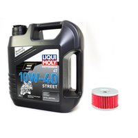 Motorl Set Street 10W40 4 Liter + lfilter KN137