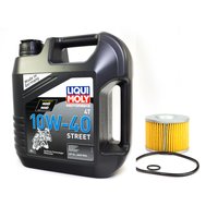 Motoröl Set Street 10W40 4 Liter + Ölfilter OX61D