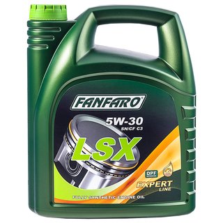 Engineoil Engine Oil FANFARO 5W-30 LSX API SN 5 liters
