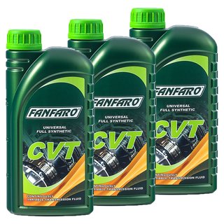 Gearoil Gear oil FANFARO Automatic CVT 3 X 1 liter