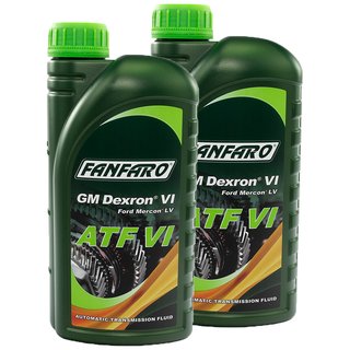 Gearoil Gear oil FANFARO Automatic ATF VI 2 X 1 liter
