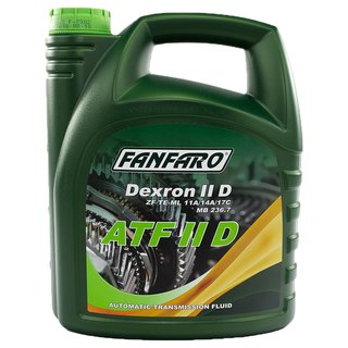 Getriebel Getriebe l FANFARO ATF IID Automatik 4 Liter