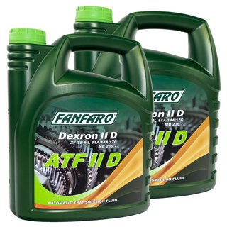 Gearoil Gear oil FANFARO ATF IID Automatic 2 X 4 liters
