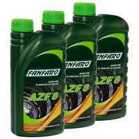 Gearoil Gear oil FANFARO AZF 8 Automatic 3 X 1 liter