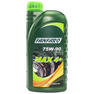 Gearoil Gear oil FANFARO MAX 4+ 75W-90 GL-4+ shift 1 liters