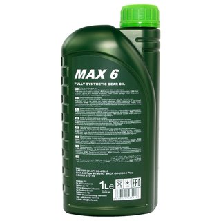 Gearoil Gear oil FANFARO MAX 6 75W-90 GL-5 5 X 1 liters