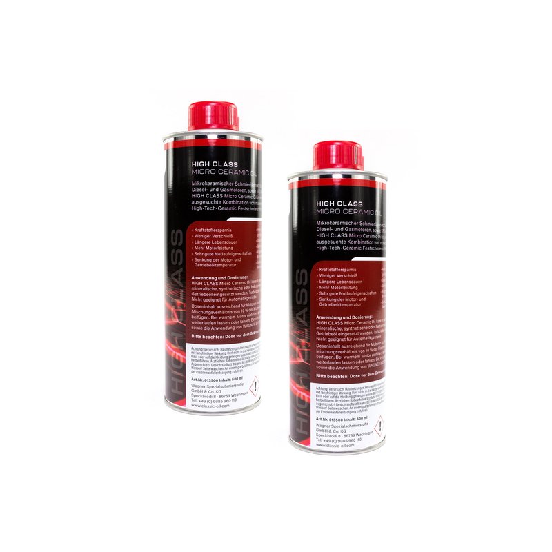 Universal Micro Ceramic Oil Additiv Schutz 2 X 500 ml online im M, 86,95 €