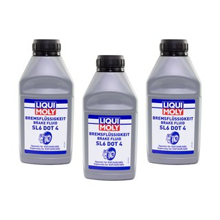 Brake Liquid LIQUI MOLY SL.6 DOT4 1,5 liters