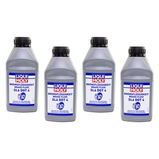 Brake Liquid LIQUI MOLY SL.6 DOT4 2 liters