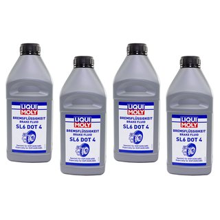 Brake liquid LIQUI MOLY SL.6 DOT4 4 liters