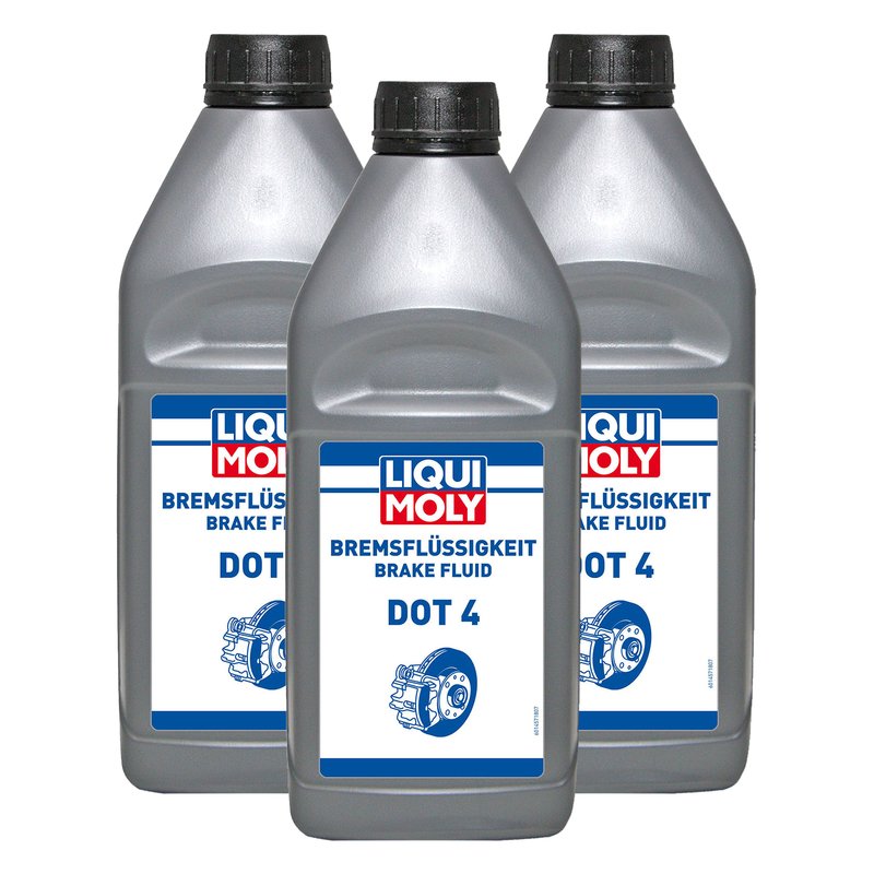 LIQUI MOLY Bremsflüssigkeit DOT-4 3 X 500 ml online im MVH Shop k, 24,99 €