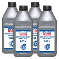 Brake liquid LIQUI MOLY DOT4 4 liters